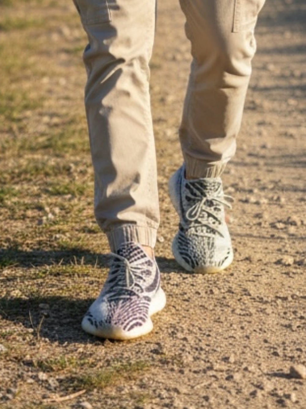 Adidas YEEZY Boost 350V Zebra  size 8.5 men’s - USED